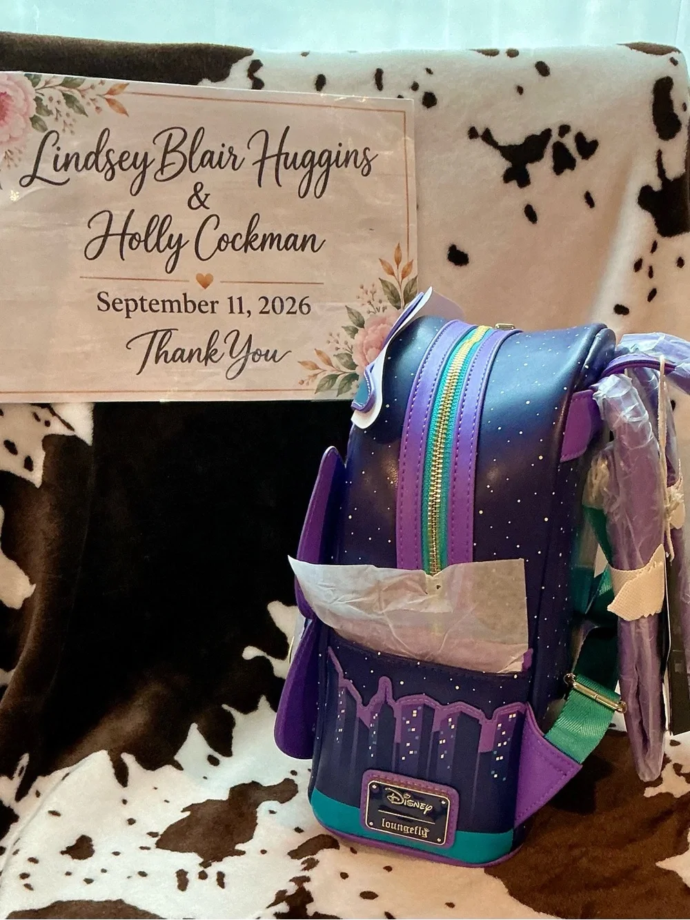 Disney Loungefly Darkwing Duck Cosplay Backpack